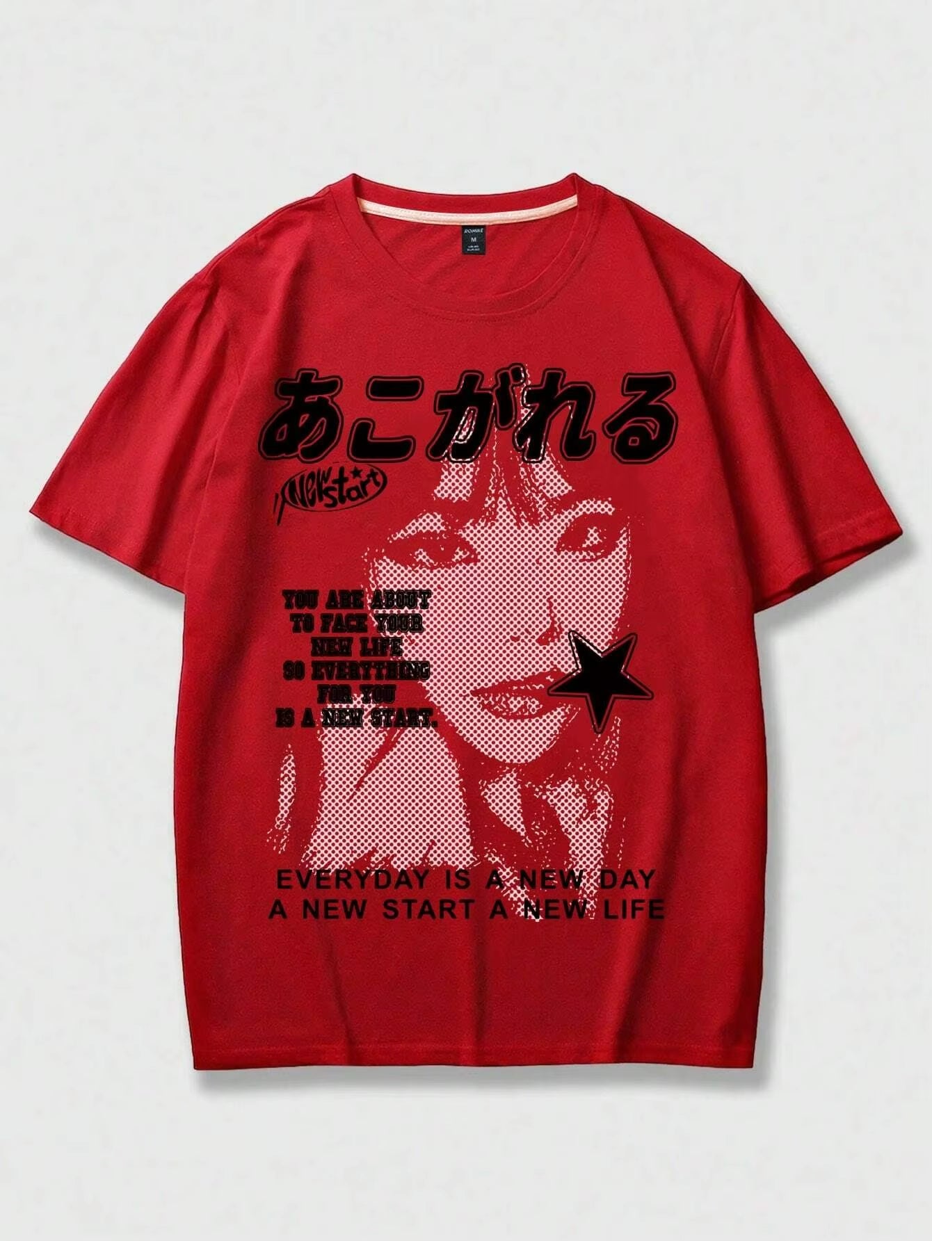 Anime Men'S Casual Slogan & Figure Print round T-Shirt Halloween Sport T-Shirt Women'S Oversized Unisex Summer Outdoor T-Shirts